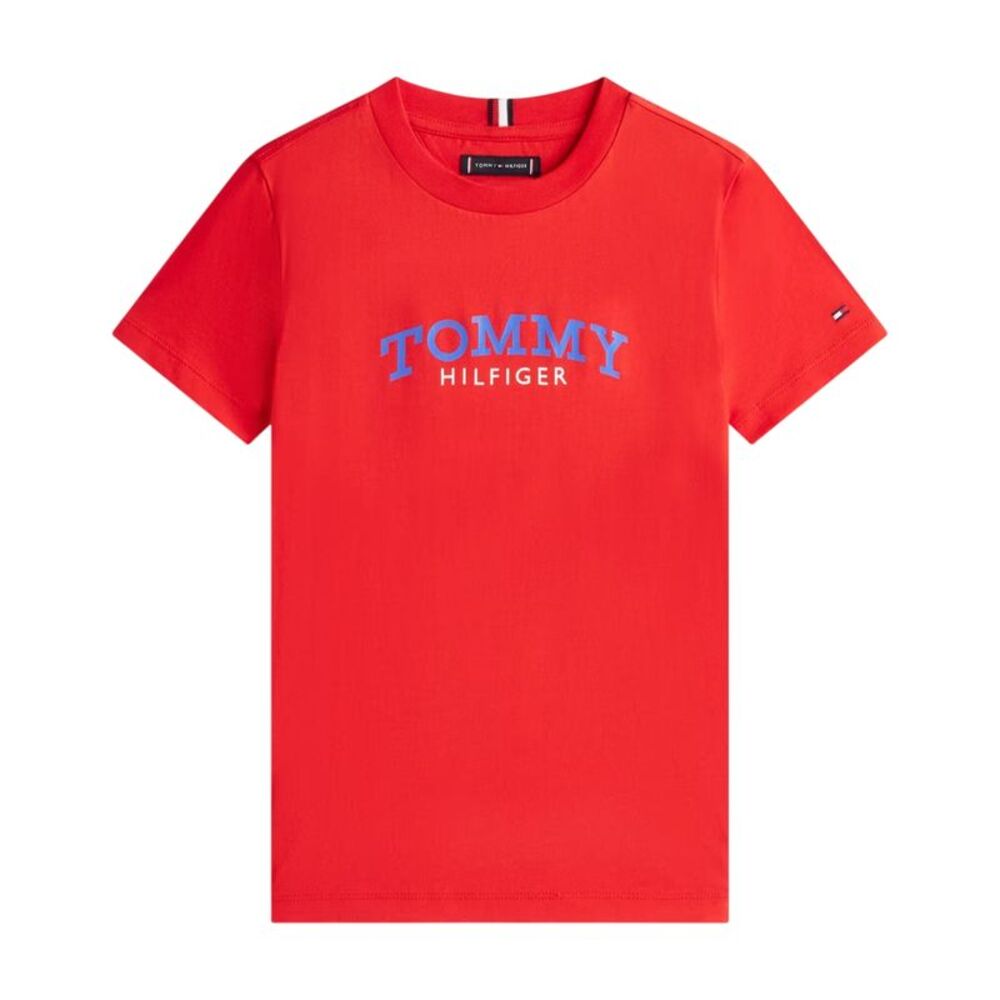 Tommy Hilfiger Childrens/Kids Mono Logo T-Shirt / Red